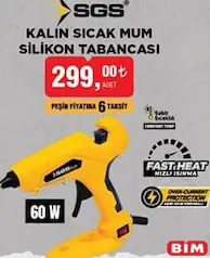 SGS KALIN SICAK MUM SİLİKON TABANCASI